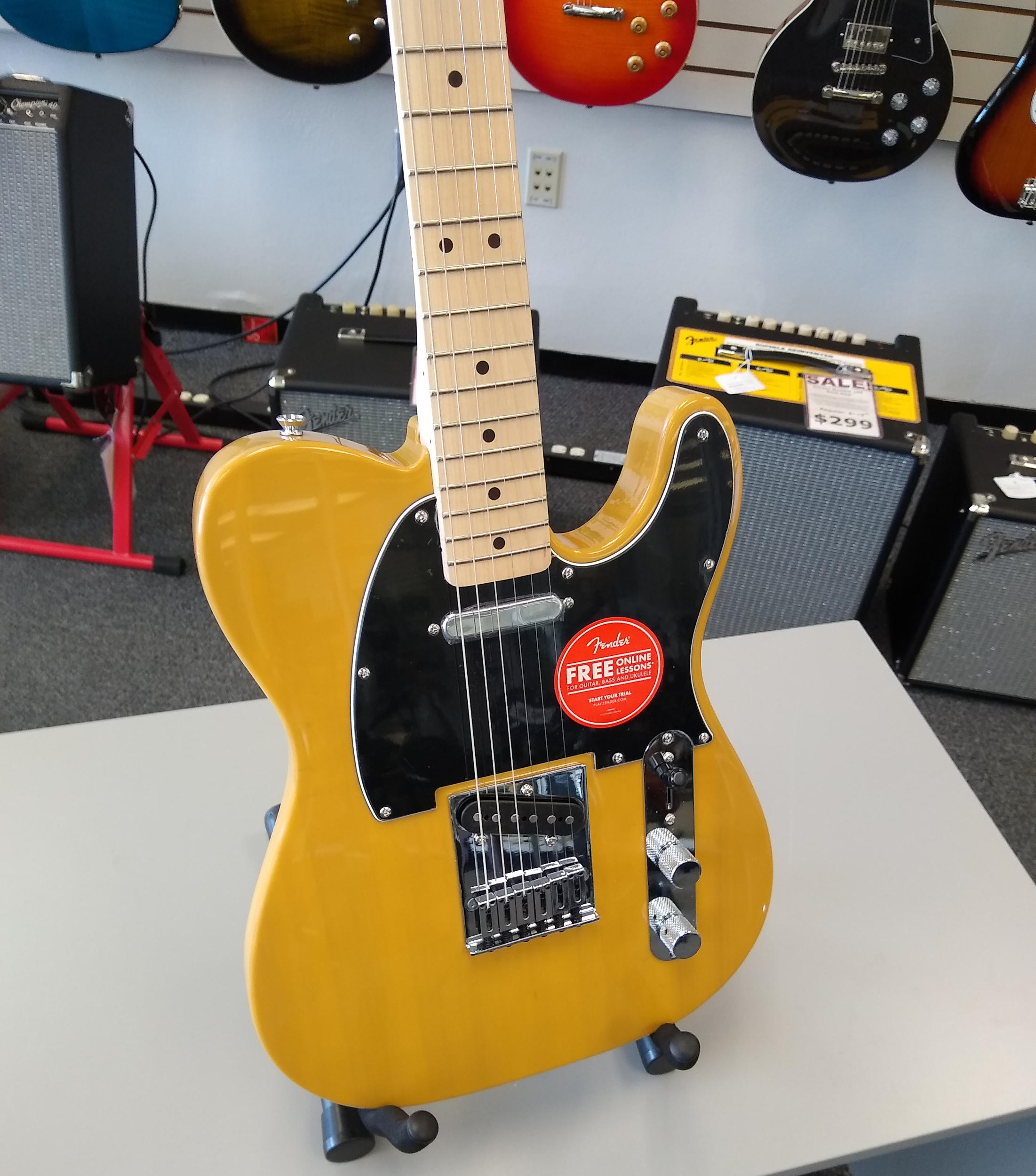 Squier Affinity Series Telecaster Butterscotch Blonde Jim Laabs Music Store