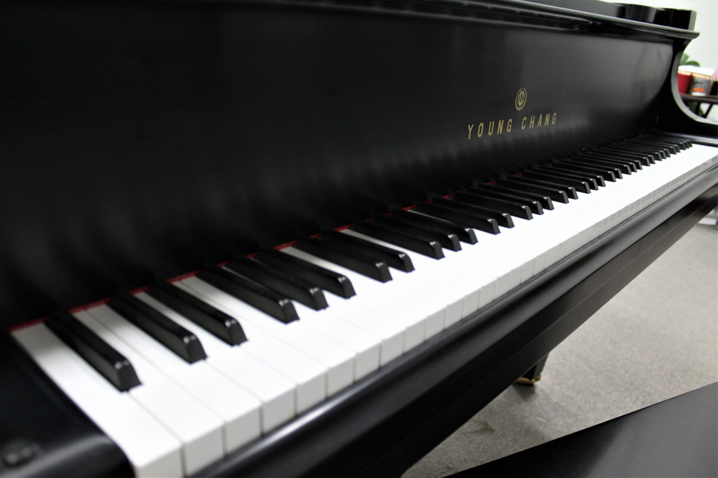 Young Chang Pramberger Grand Piano 6'1 - Jim Laabs Music Store