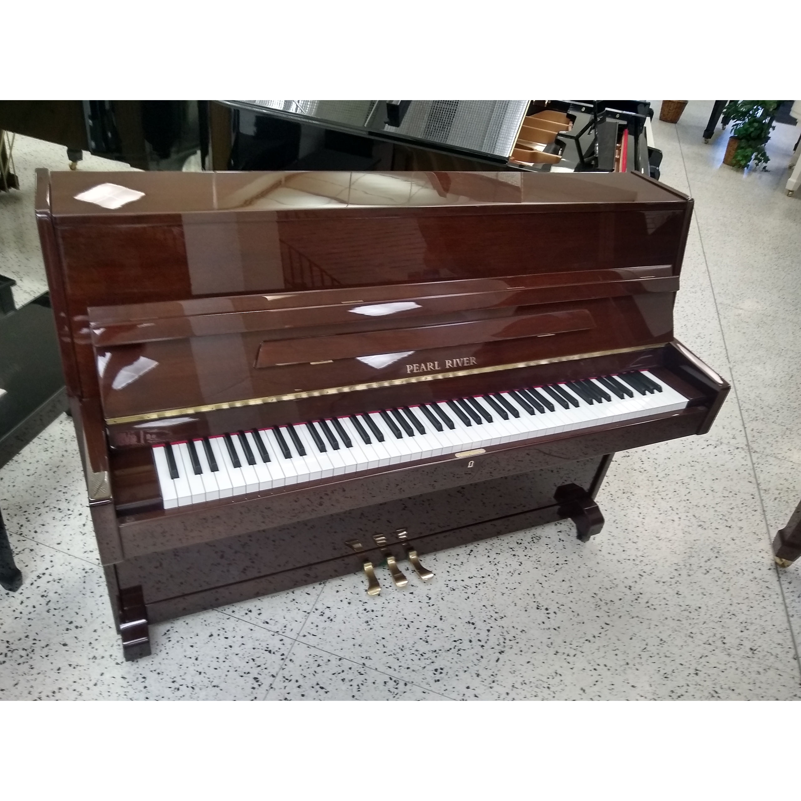 Upright Pin Pearl River Professional Upright Piano - Jim Laabs Music Store