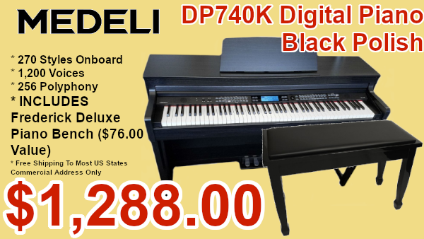 medeli-dp740k-black-feature