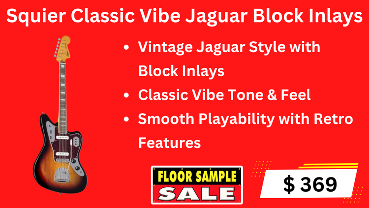 Floor sample sale guitar-10