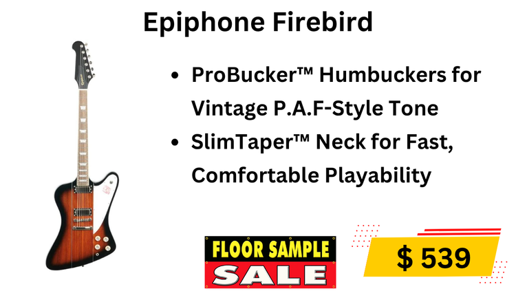 Floor sample sale guitar-11