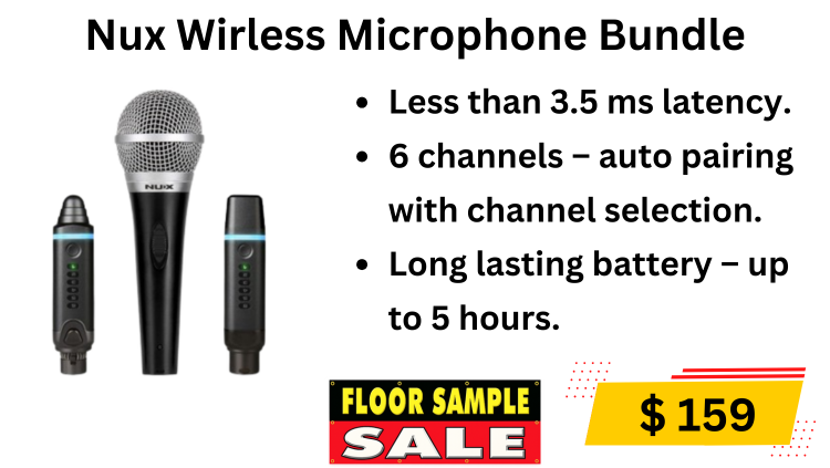 Floor sample sale guitar-20