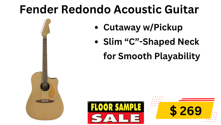 Floor sample sale guitar-23