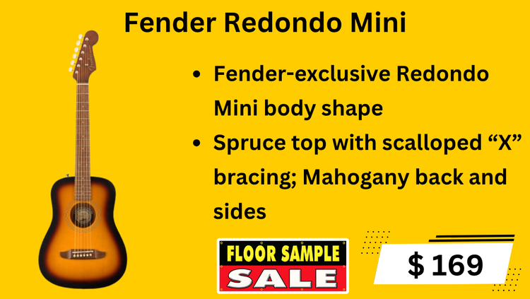 Floor sample sale guitar-27