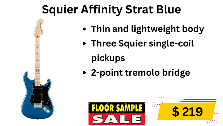 Floor sample sale guitar-5