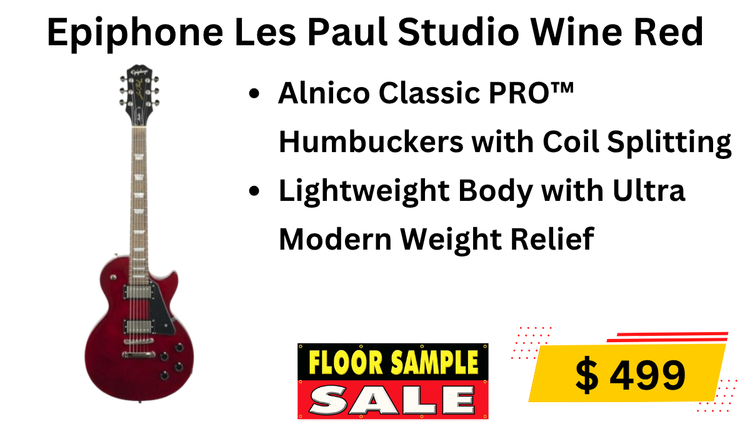 Floor sample sale guitar-8