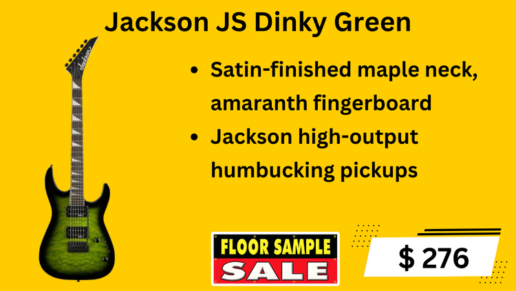 Floor sample sale guitar-9